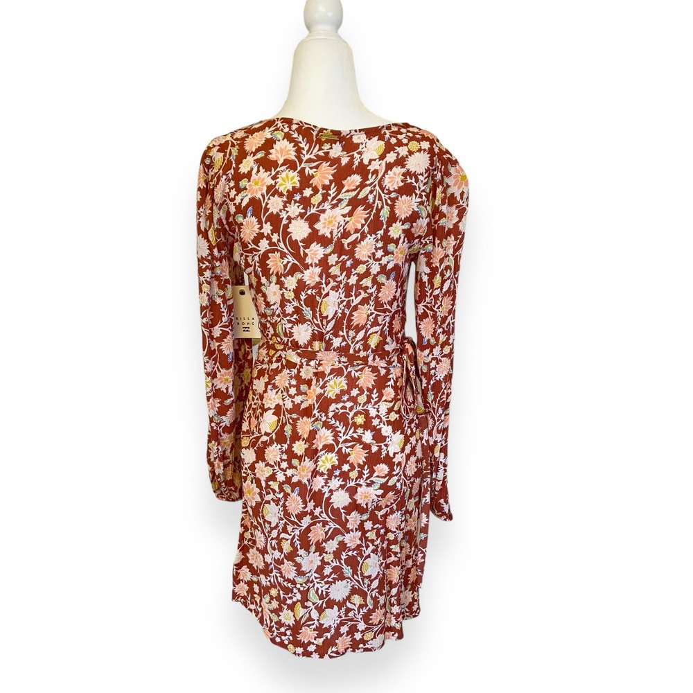 Billabong Spring Romance Tropical Floral Mini Dress - Picture 7 of 12